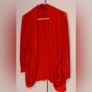 Tribal open front cardigan. Size L